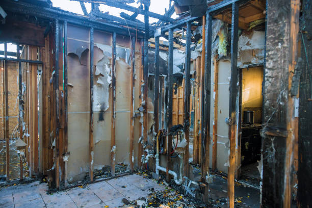 Professional Soot Cleanup technician working in St. Clair, PA